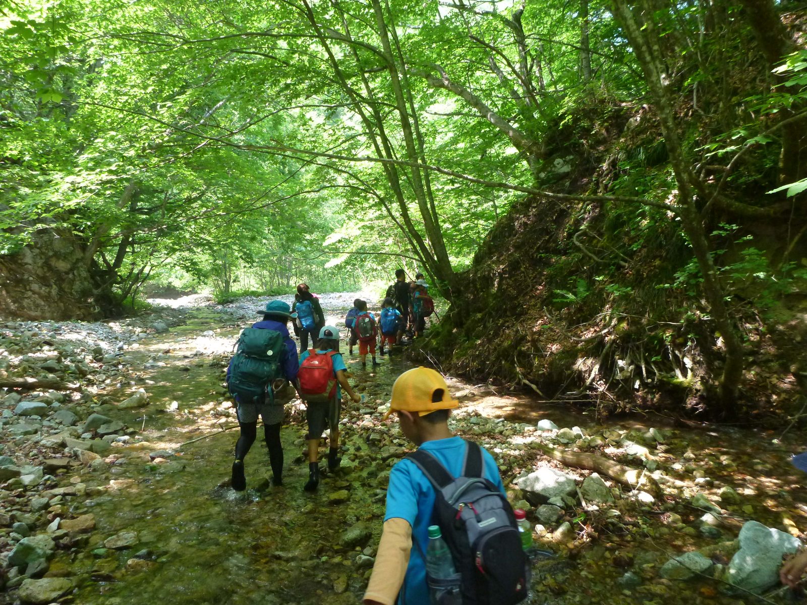 里山をサイクリング